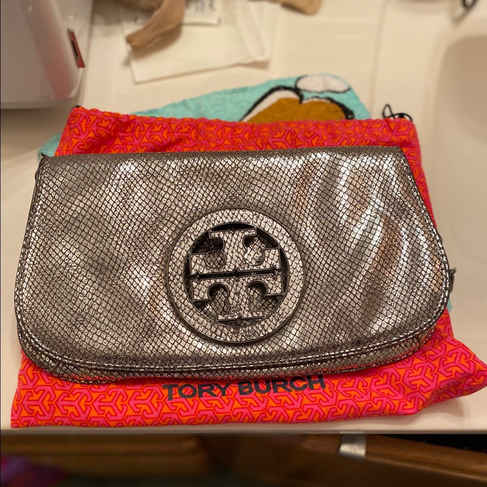 Tory burch clutch or crossbody